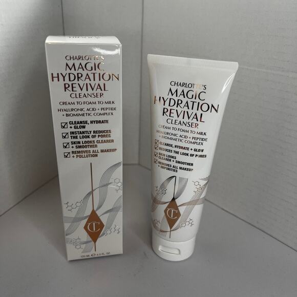 Charlotte Tilbury Other - NWT Charlotte Tilbury Magic Hydration Revival Cleanser 120 ml / 4 oz